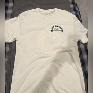 Pacsun Cream graphic shirt